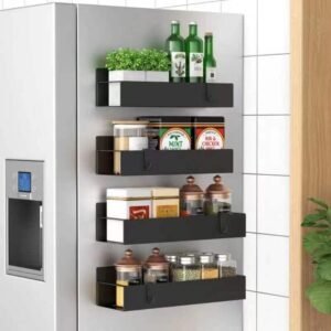 Maximize Your Kitchen Space with Magnetic Spice Racks!