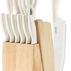 CAROTE 15-Piece Kitchen Knife Set – Modern Elegance Meets Precision!